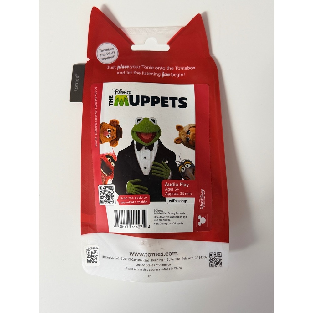 Tonies Disney The Muppets Kermit the Frog Audio Play Character for Toniebox NEW - Picture 2 of 2